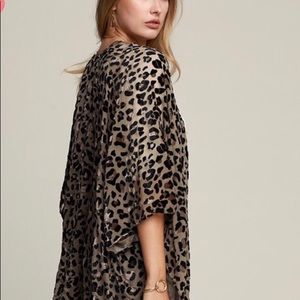 Leopard Kimono